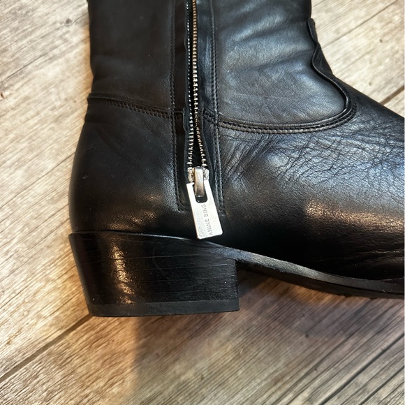 Anine Bing Elton Boot in black (western)37/7 - Picture 8 of 11
